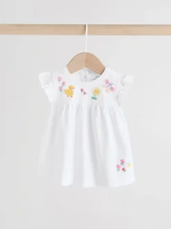 Next Écru motif fée - Ensemble 2 Pieces à Manches courtes avec BÉBÉ et Leggings (0mois-2ans) Sale