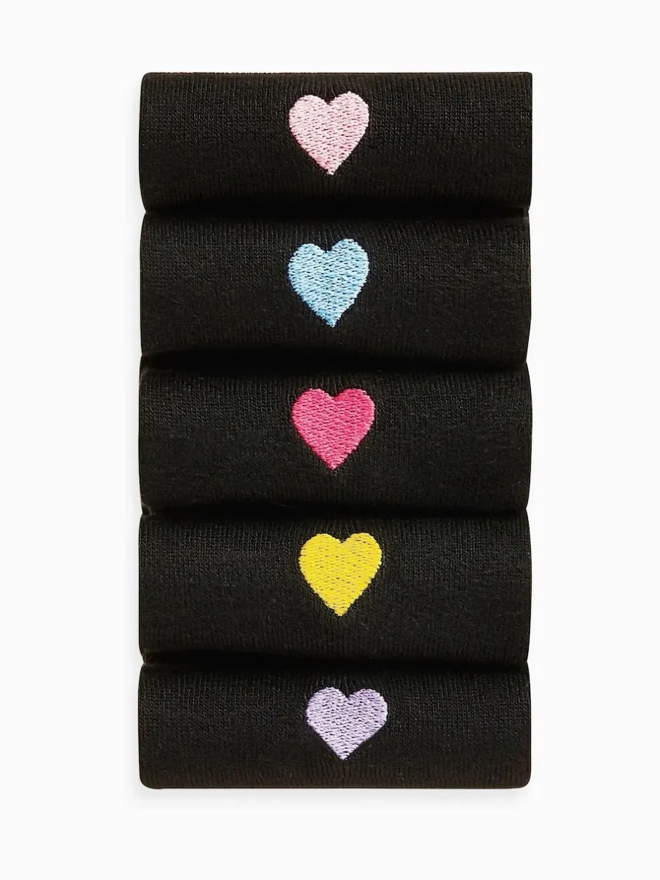 Next Cœur - Chaussettes à motif brodé 5 Pack Best