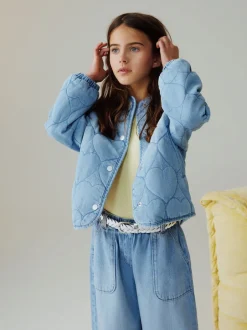 Next Cœur Denim - Veste matelassée (3à16ans)