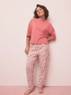 Next - Pyjama à manches courtes Cœur rouge Clearance