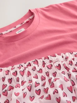 Next - Pyjama à manches courtes Cœur rouge Clearance