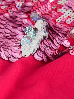 Next Cœur rouge - T-shirt à sequins (3-16 ans) Outlet