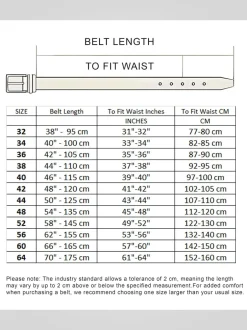 D555 LEWIS Ceinture de pantalon en cuir à boucle carrée 2.9cm Largeur Sale