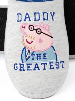 Vanilla Underground - Chaussons Mr Men Mr Lazy Daddy Pig gris Online