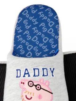 Vanilla Underground - Chaussons Mr Men Mr Lazy Daddy Pig gris Online
