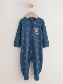 Next Daddys bleu marine Little Cub - Bébé Family Combinaison de nuit (0-2yrs) Outlet