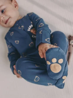 Next Daddys bleu marine Little Cub - Bébé Family Combinaison de nuit (0-2yrs) Outlet