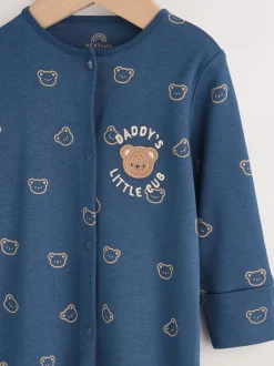 Next Daddys bleu marine Little Cub - Bébé Family Combinaison de nuit (0-2yrs) Outlet