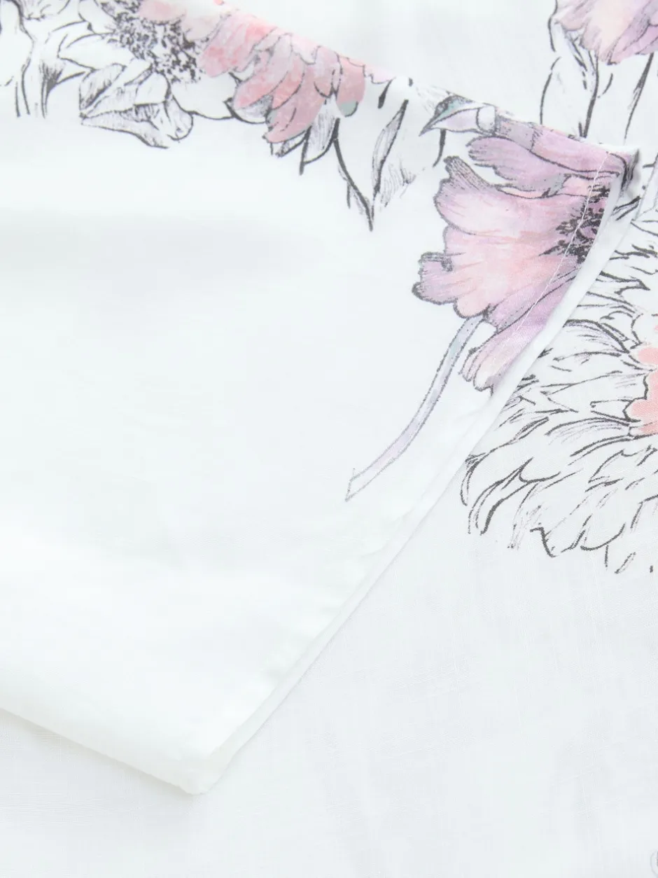 Next Dahlia vintage - Vêtement de kimono long fleuri vintage Online