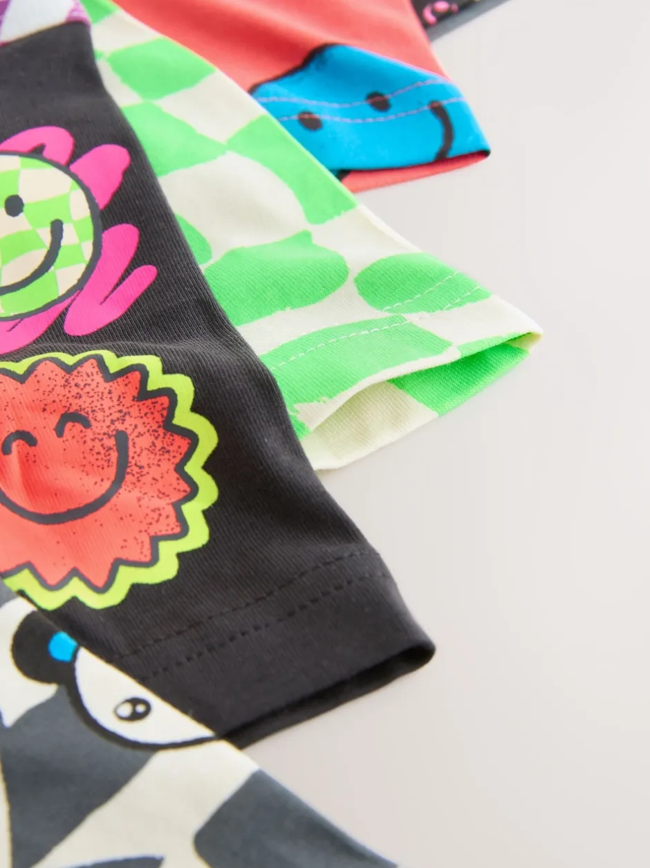 Next - Lot de 5 malles à motif junior (1.5-16ans) Damier multicolore Best