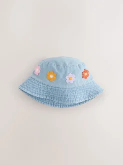 Next Denim - Chapeau à fleurs au crochet (3mois-10ans) Clearance