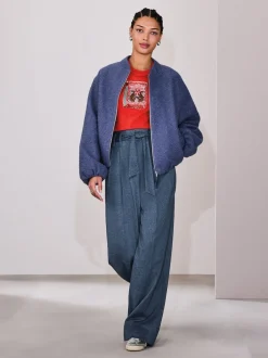 Next Denim - Pantalons ultra-larges ceinturés Online