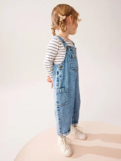 Next Denim - Salopette en coton 100% (3mths-7yrs) Clearance