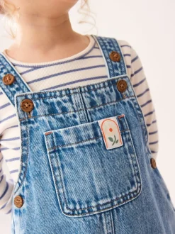 Next Denim - Salopette en coton 100% (3mths-7yrs) Clearance