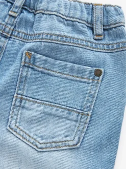 Next Denim bleu clair - Jeans à plis (3mths-7yrs) New
