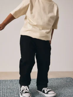 Next Denim bleu milieu/noir - 2 lot de Jean Coupe classique Extensible Confort (3mois -7ans) New