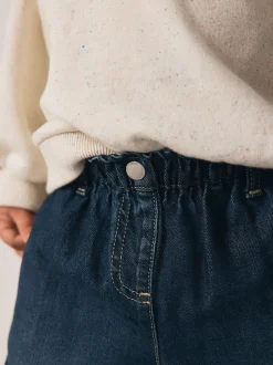 Next Denim Dark Wash (en) - Jeans à jambe large (3mths-7yrs) Sale