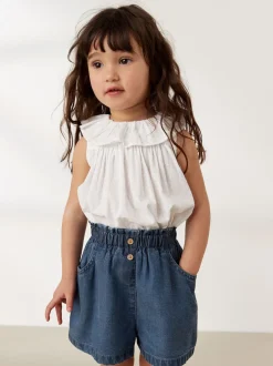 Next Denim Dark Wash (en) - Short boutonné (3 mois-7 ans)