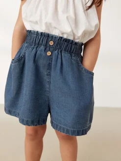 Next Denim Dark Wash (en) - Short boutonné (3 mois-7 ans)