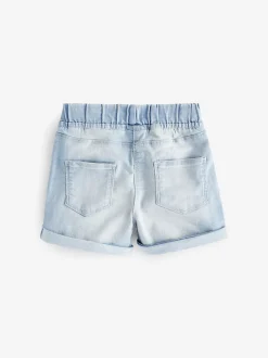 Next Denim Dark Wash (en) - Short à taille élastique (3mths-10yrs) Online