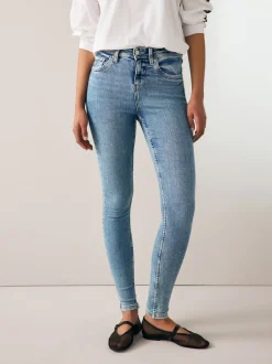 Next - Jean skinny super doux Denim Mid Blue Best