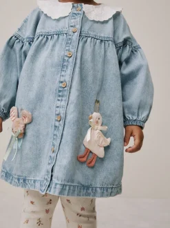 Next Denim Personnage - Ensemble robe chemise et legging (3mois-8ans) Best