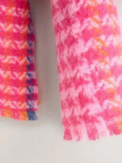 Next Dent de chien rose - Écharpe épaisse New