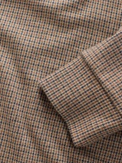 Next - Maillot de rugby Dent de chiot brun fauve Clearance