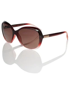 Ted Baker Dégradé Vin Rouge - Lunettes de soleil Blair Fade Discount