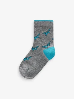 Next Dinosaure couleur vive - 10{Paquet de chaussettes en coton riche Best
