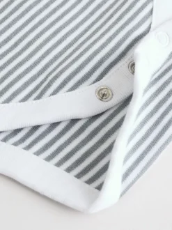 Next Dinosaure gris - Bodys pour bébés Manches courtes 5 Pack Outlet