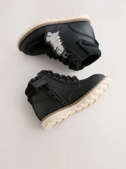 Next Dinosaure noir - Bottes lacets Sale