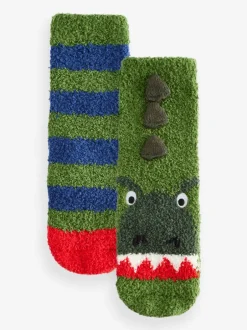 Next - Paquet de chaussettes douillettes 2 Dinosaure vert Best