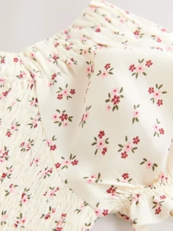 Next Ditsy rose - Combinaison froncée (3-16 ans) New