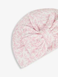 Jojo Maman Bébé Ditsy rose - Turban Hot