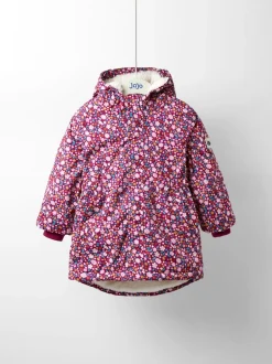 Jojo Maman Bébé Ditsy rose - Parka doublée Outlet