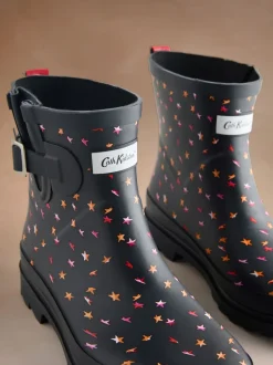 Cath Kidston Ditsy étoile pliable Noir - Bottes Wellington Best