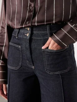 Next Délavage bleu - Jean Ample Slim Lift and Shape Hot