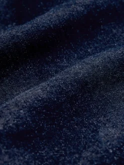 Next Délavage bleu - Jean bootcut Extensible taille Milieu Sale