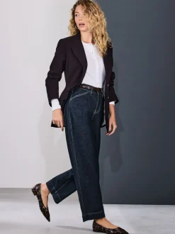 Next Délavage bleu - Jean denim à jambe large Best