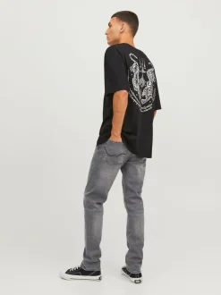 JACK & JONES - Jean slim Glenn Délavage gris Online