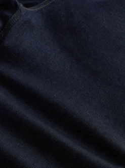 Next - Jean classique extensible à coupe décontractée Délavage Indigo