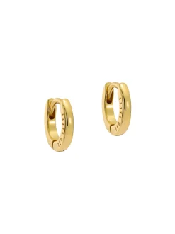 Ted Baker Dorée - - Boucles d'oreilles avec logo Tone Crisete Discount