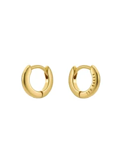 Ted Baker Dorée - - Boucles d'oreilles avec logo Tone Crisete Discount