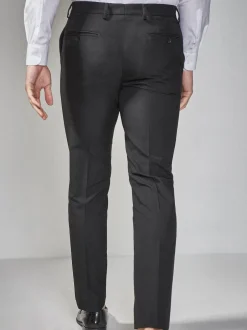 Next Détail du ruban - - Pantalon de costume de smoking Skinny Fit (Skinny Fit) Online