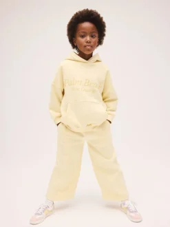 Next - Sweat à capuche (3-16 ans) Détail jaune brodé Online