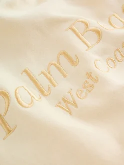 Next - Sweat à capuche (3-16 ans) Détail jaune brodé Online