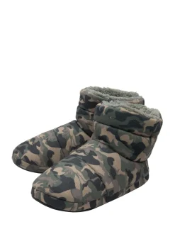 Dunlop Mens Faux Fur Lined Boot Slippers Clearance