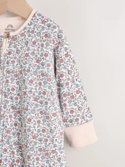 Next Ecru Floral - 2.5 TOG Combinaison de nuit matelassée Bébé Hot