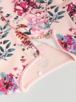 Next Ecru Floral - Combinaisons de sommeil pour bébé 3 Pack (0mois-2ans) Clearance